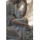 Sculpture en bas relief en bronze 'Pleureuse' signé M. Thomas vers 1930