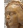 Étude de sculpture en cire 'Tête de femme' début 20ème siècle