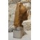 Étude de sculpture en cire 'Tête de femme' début 20ème siècle