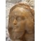 Étude de sculpture en cire 'Tête de femme' début 20ème siècle