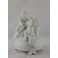 Sculpture en biscuit de porcelaine représentant des putti jouant avec une vache fin 19ème siècle
