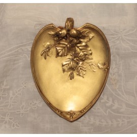 Vide-poche en bronze dor&eacute; sign&eacute; Charles Som Gu&eacute;nardeau, Susse Fr&egrave;res &eacute;dition vers 1900