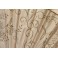 Éventail en soie et décor de sequins brins en bois repercé vers 1900