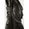 Grande sculpture en plâtre muse Polymnie