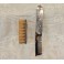 Ensemble d'une brosse et d'un peigne miniature monture argent massif vers 1900