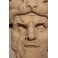 Grand plâtre tête d'homme dans le goût de l'Antique, 20ème siècle
