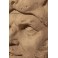 Grand plâtre tête d'homme dans le goût de l'Antique, 20ème siècle