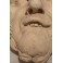 Grand plâtre tête d'homme dans le goût de l'Antique, 20ème siècle
