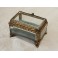 Boîte à bijoux rectangulaire en verre biseauté, Napoléon III, fin 19ème siècle