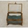 Boîte à bijoux rectangulaire en verre biseauté, Napoléon III, fin 19ème siècle