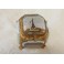 Boîte à bijoux Tour Eiffel Paris en verre biseauté, Napoléon III, fin 19ème siècle