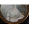 Miniature portrait de femme style Empire, 20ème siècle