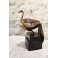Sculpture oiseau formant boîte en laiton vers 1970