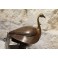 Sculpture oiseau formant boîte en laiton vers 1970