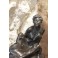 Sculpture en bronze 'Nymphe' ou 'Allégorie de la nature' signée Henri Désiré Gauquié (1858-1927)