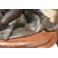 Sculpture en bronze 'Nymphe' ou 'Allégorie de la nature' signée Henri Désiré Gauquié (1858-1927)