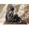 Sculpture en bronze 'Nymphe' ou 'Allégorie de la nature' signée Henri Désiré Gauquié (1858-1927)