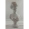Sculpture en biscuit de porcelaine buste de jeune fille entre 1880 et 1900