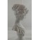 Sculpture en biscuit de porcelaine buste de jeune fille entre 1880 et 1900
