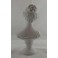 Sculpture en biscuit de porcelaine buste de jeune fille entre 1880 et 1900