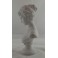 Sculpture en biscuit de porcelaine buste de jeune fille entre 1880 et 1900