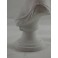 Sculpture en biscuit de porcelaine buste de jeune fille entre 1880 et 1900