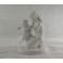 Sculpture en biscuit de porcelaine 'La leçon de l'Amour' Raymond Laporte Limoges fin 19ème siècle