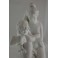 Sculpture en biscuit de porcelaine 'La leçon de l'Amour' Raymond Laporte Limoges fin 19ème siècle