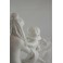 Sculpture en biscuit de porcelaine 'La leçon de l'Amour' Raymond Laporte Limoges fin 19ème siècle