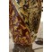 Lampe à poser en faïence et bronze au décor de chimères, Napoléon III, fin 19ème siècle