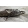 Deux poissons en métal argenté 1ère moitié du 20ème siècle