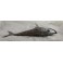 Deux poissons en métal argenté 1ère moitié du 20ème siècle