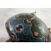 Boîte, bonbonnière, en émaux cloisonnés à décor de papillons, Chine, 20ème siècle