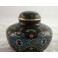 Boîte, bonbonnière, en émaux cloisonnés à décor de papillons, Chine, 20ème siècle