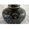 Boîte, bonbonnière, en émaux cloisonnés à décor de papillons, Chine, 20ème siècle