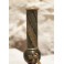 Paire de bougeoir en métal patiné vert et abeilles, Napoléon III, fin 19ème siècle