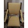 Fauteuil pliant en bois noirci, Napoléon III, fin 19ème siècle