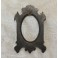 cadre, porte-photo, en ébonite fin 19ème siècle, Napoléon III