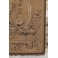 Plaque bas-relief en bronze 'portrait de femme artiste', attribué à Jules Clamagirand (1870-1937), vers 1900