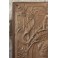 Plaque bas-relief en bronze 'portrait de femme artiste', attribué à Jules Clamagirand (1870-1937), vers 1900
