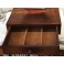 Miroir psyché de table placage d'acajou fin 19ème siècle