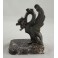 Paire de serre livre Chimères, signés Franjou, pour Hippolyte Moreau (1832-1926)