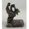 Paire de serre livre Chimères, signés Franjou, pour Hippolyte Moreau (1832-1926)